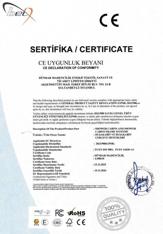 CE UYGUNLUK BEYANI